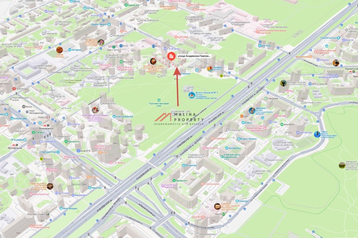 Продажа углового помещения с арендатором в ЖК «Академика Павлова»