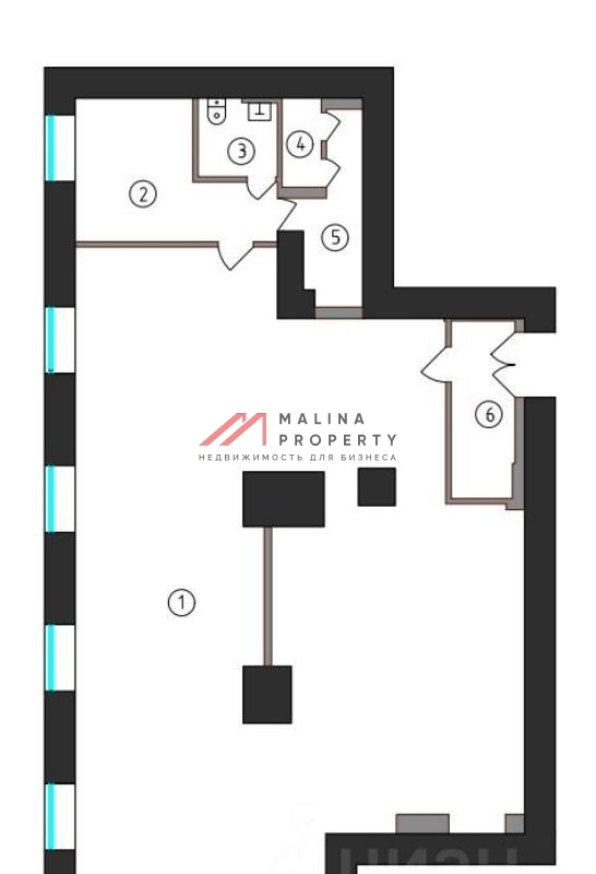 Аренда торгового помещения у метро Автозаводская