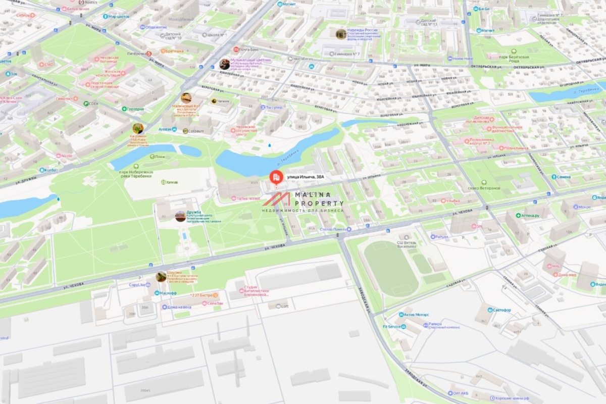 Продажа комплекса зданий с арендаторами в г. Чехов 