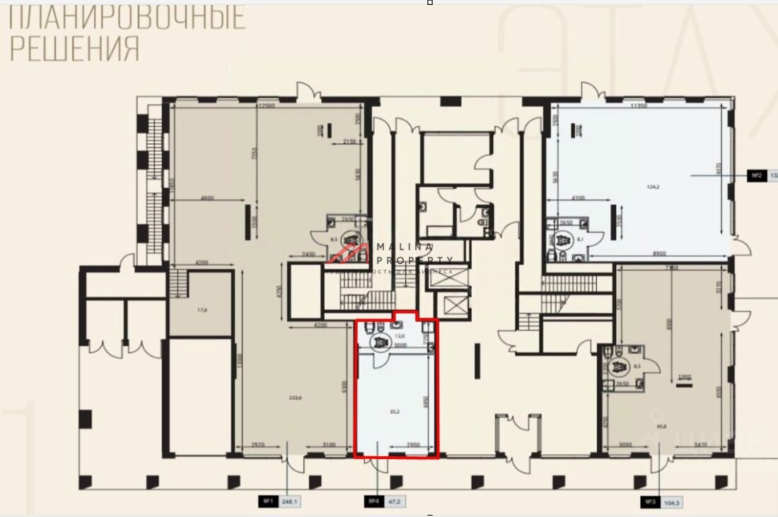 Аренда торгового помещения в БЦ Fili Residens