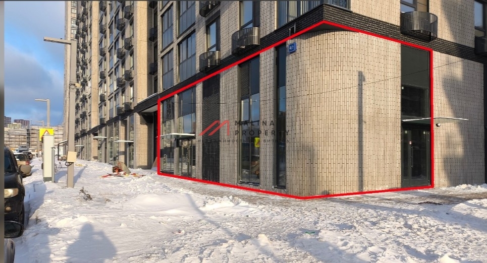 Аренда торгового помещения в новом доме