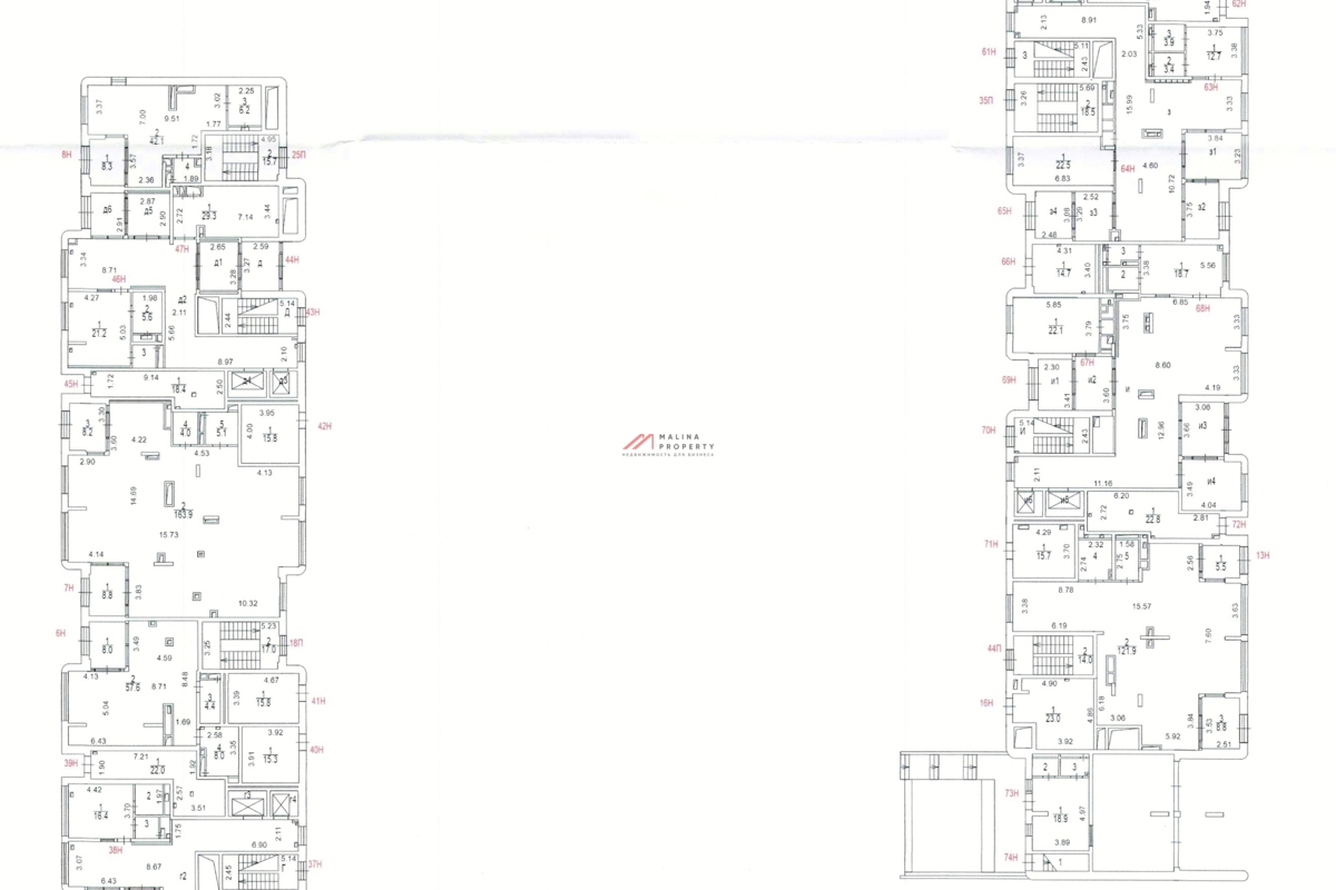 Аренда торгового помещения в новом доме