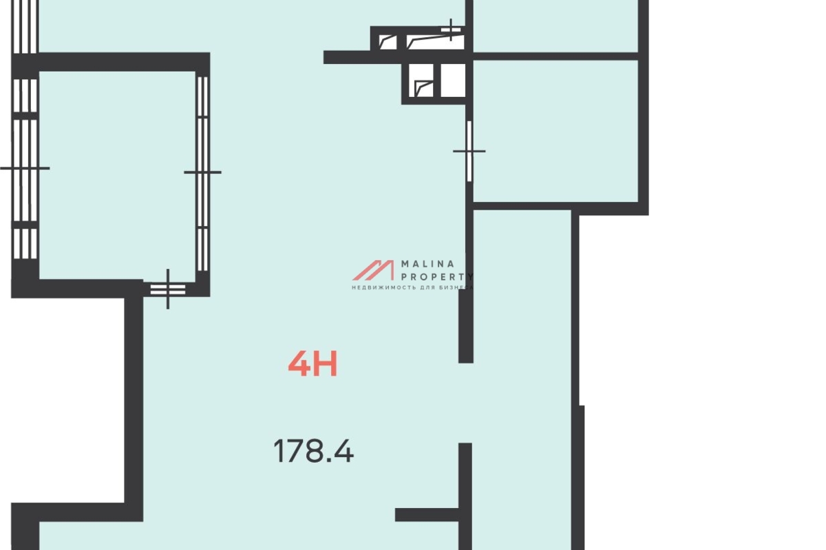 Аренда торгового помещения в новом доме