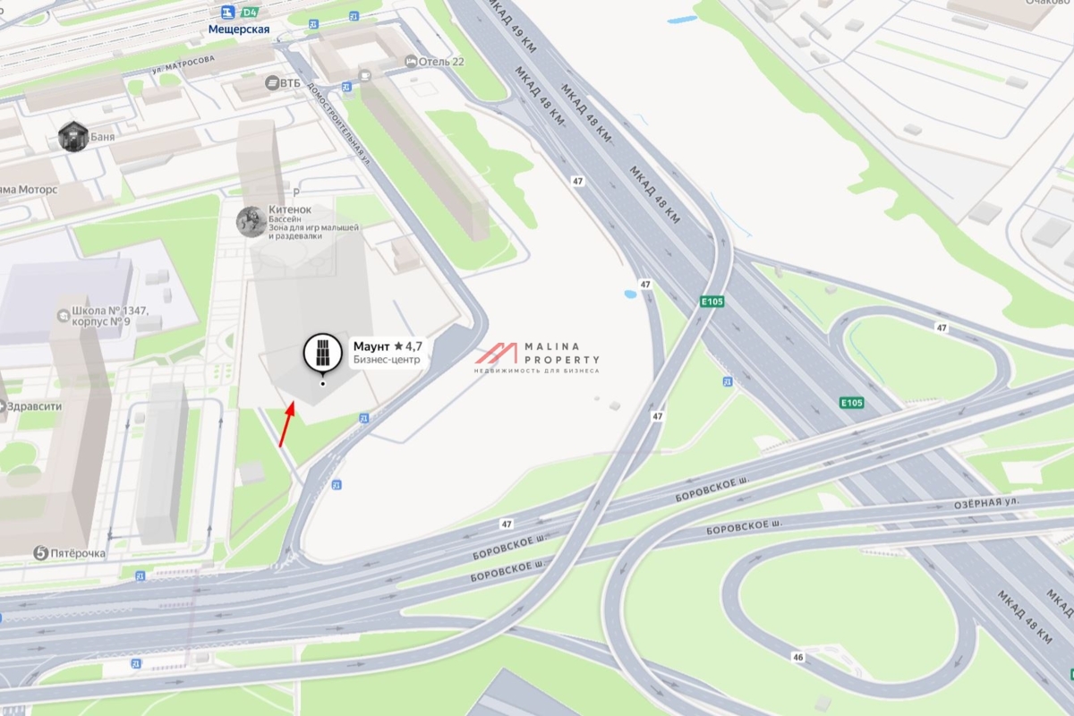 Продажа торгового помещения в БЦ «Mount»