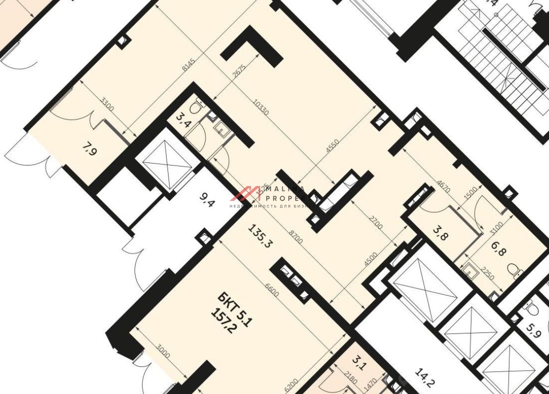 Аренда торгового помещения в жилом комплексе бизнес-класса "Режиссер"