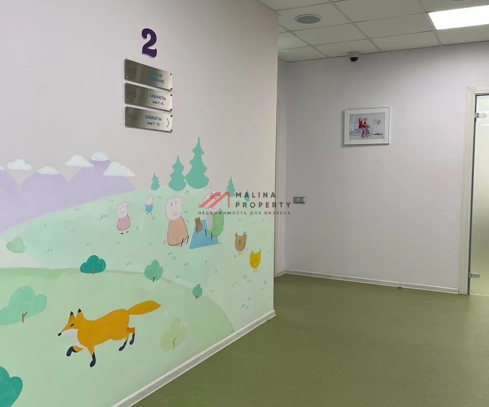 Продажа здания с арендатором поликлиника 