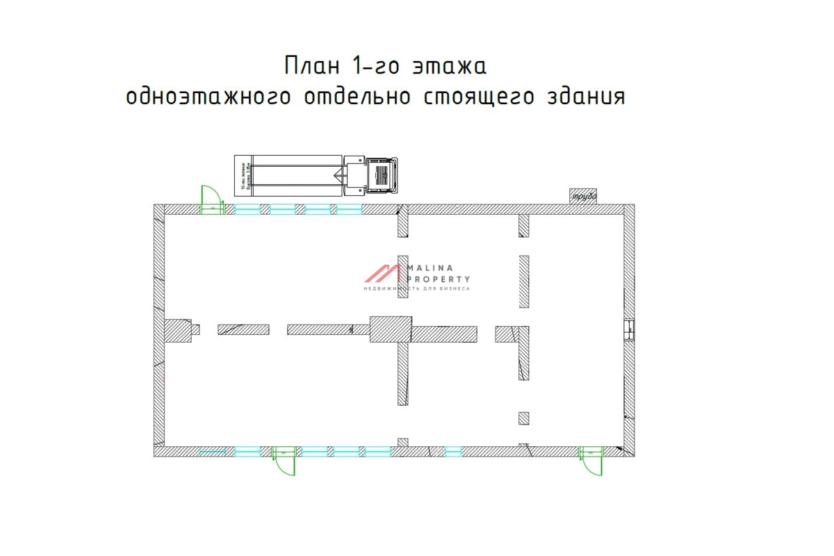 Продажа здания с арендатором Чижик 