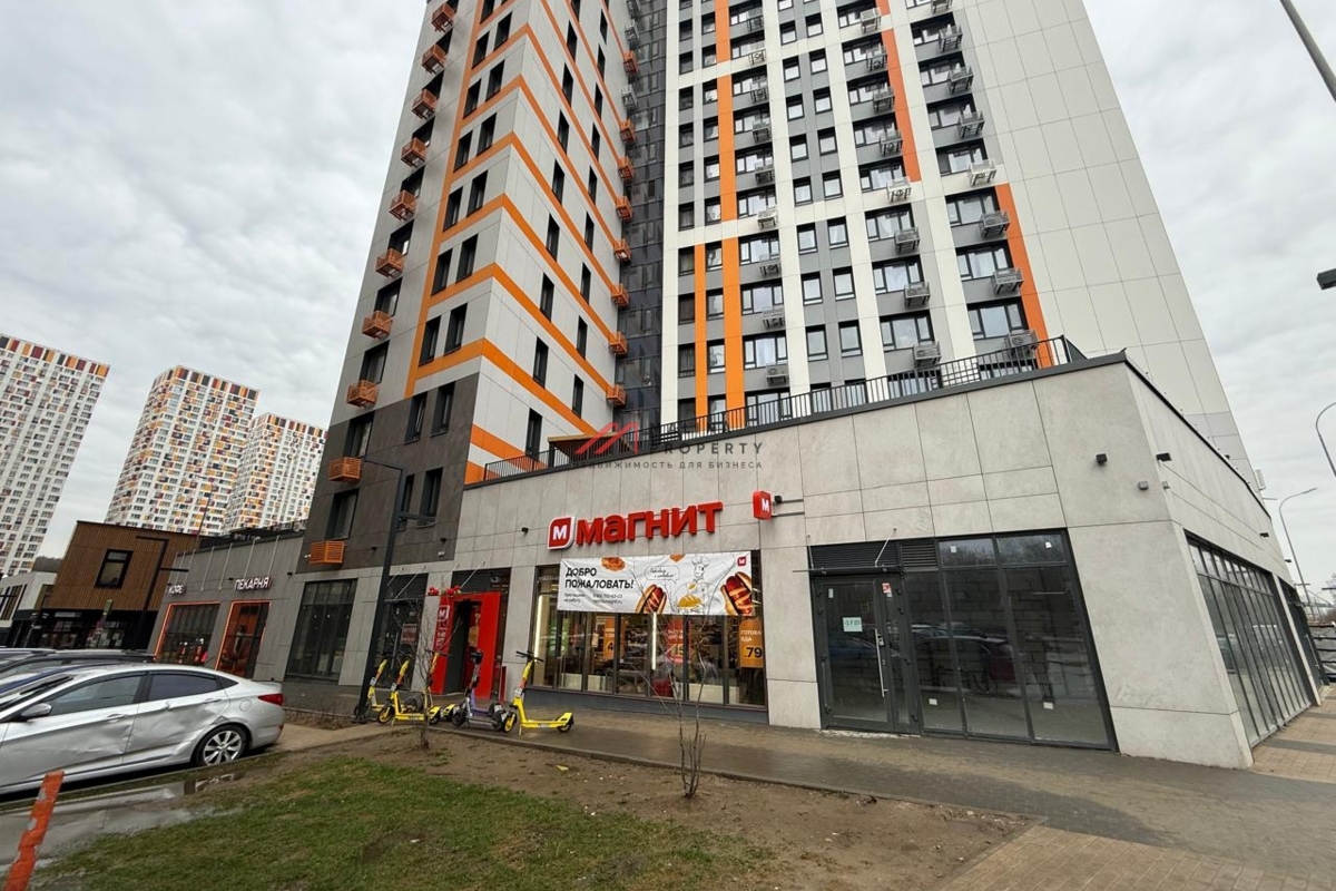 Продажа помещения с арендатором "Магнит" в ЖК Спутник