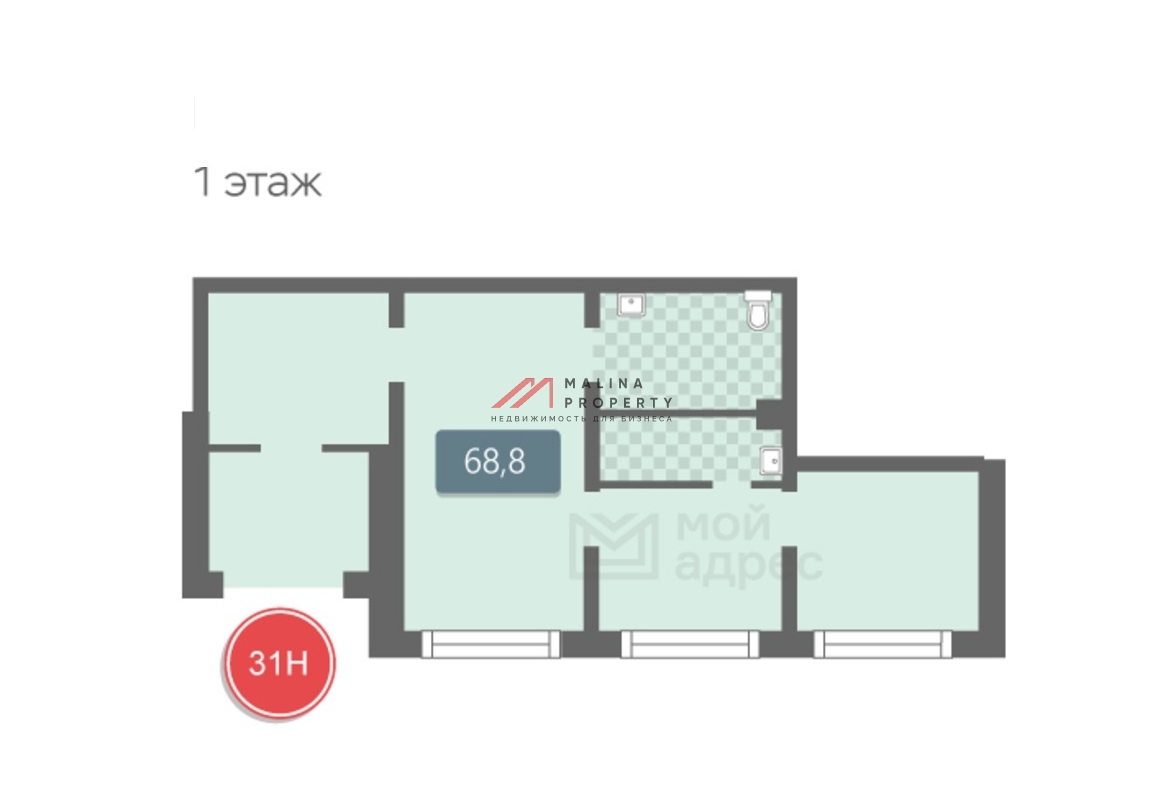 Аренда торгового помещения в Некрасовке