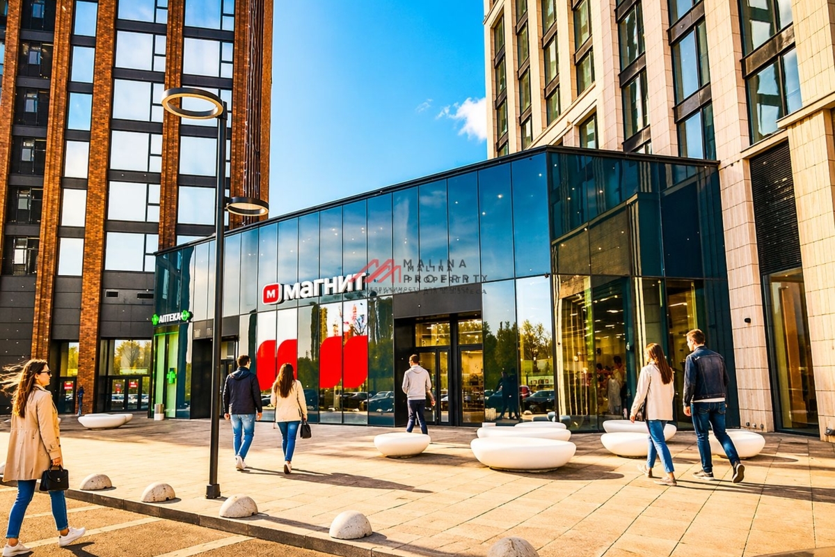 Продажа помещения в ЖК "Will Towers" с супермаркетом "Магнит"