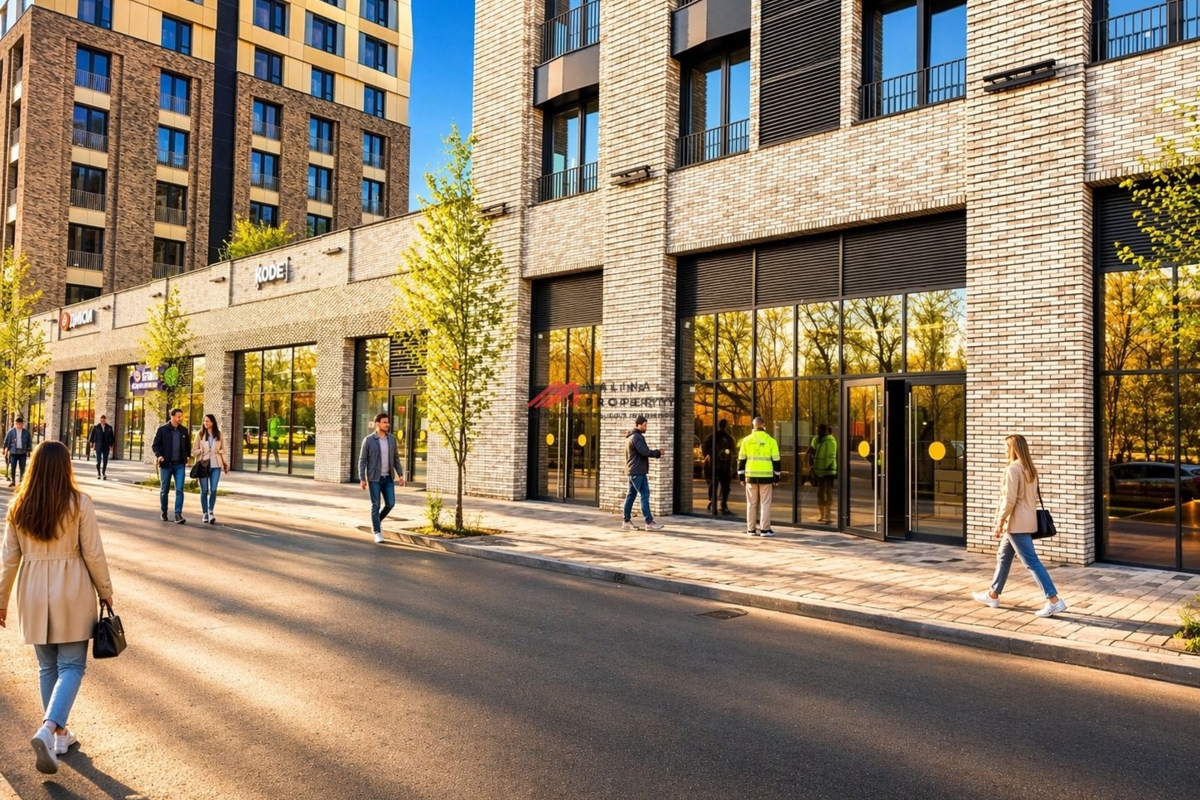 Аренда помещения в ЖК бизнес класса на 1-й линии.