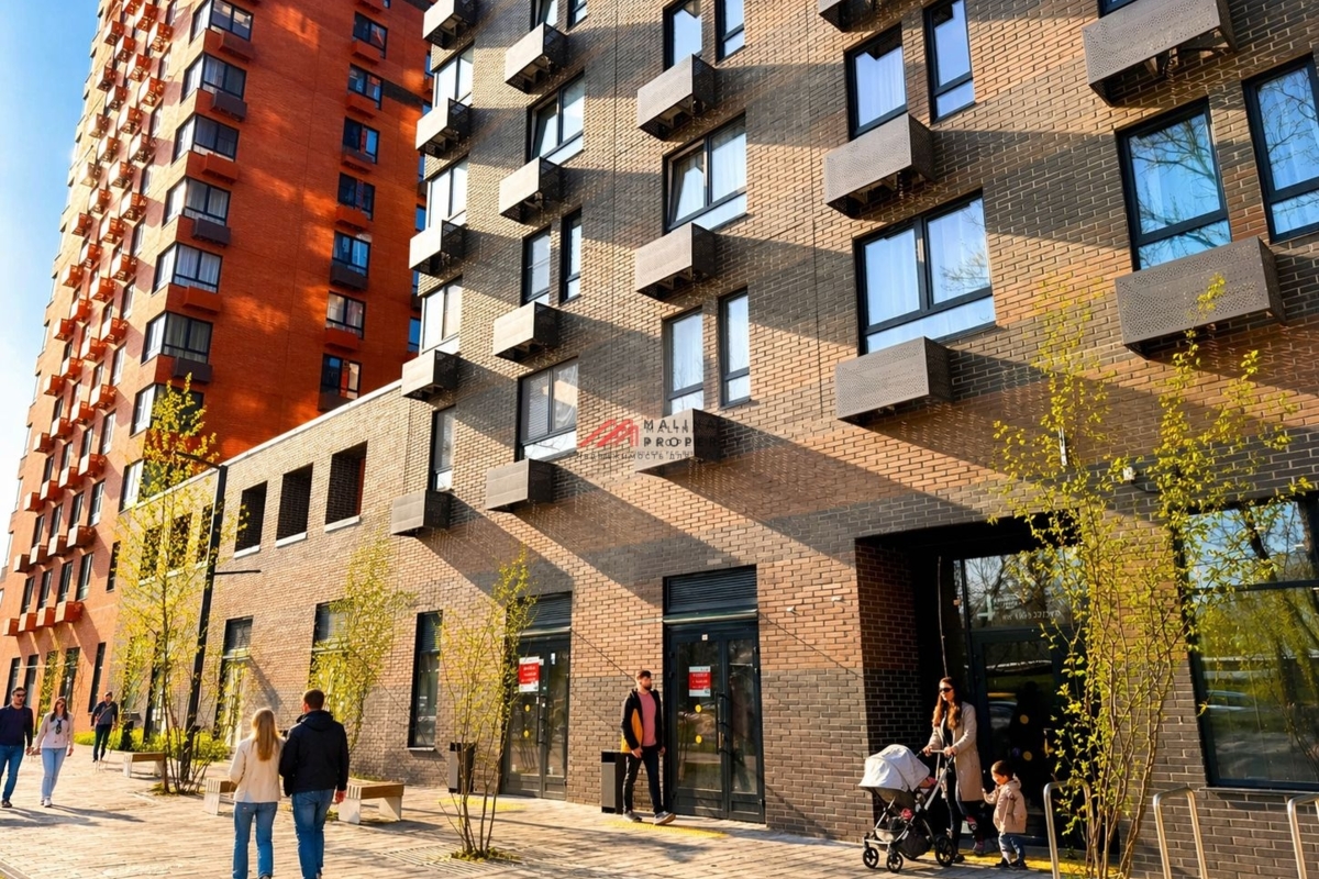 Аренда помещения на 1-й линии в ЖК "2-й Нагатинский" 