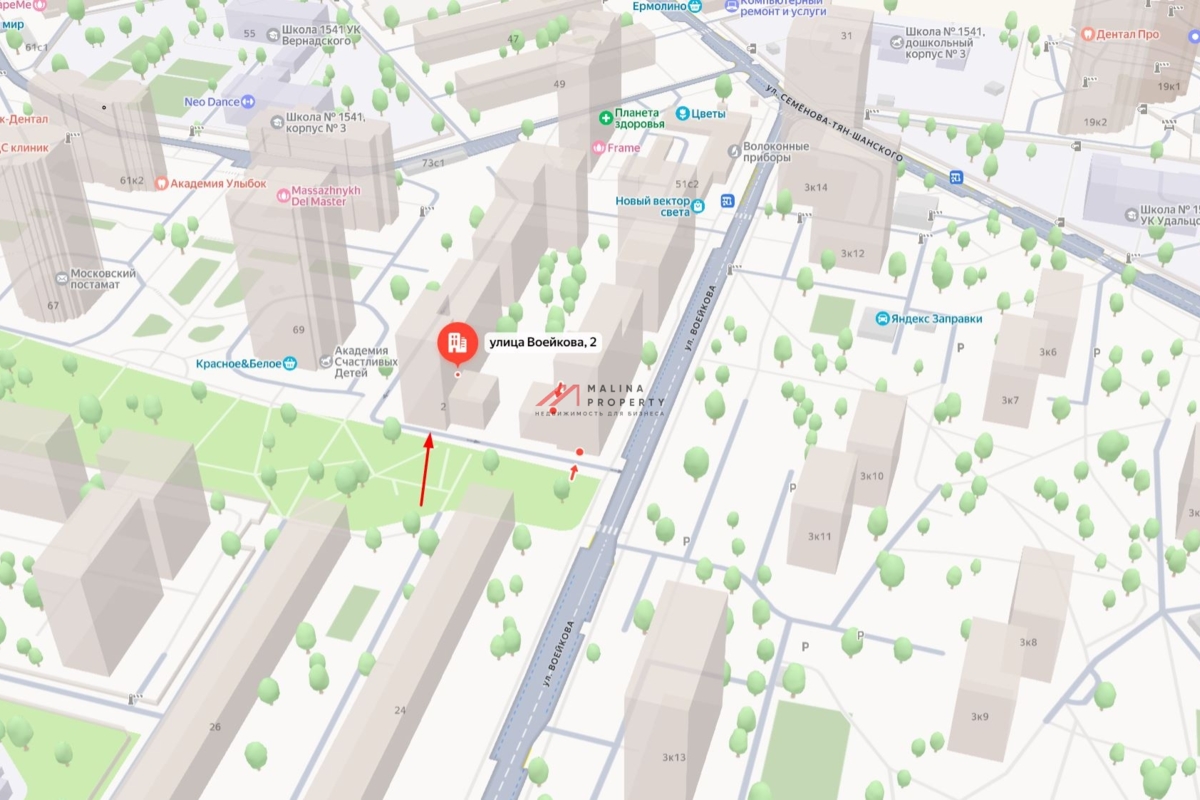 Продажа торгового помещения в районе Проспекта Вернадского 