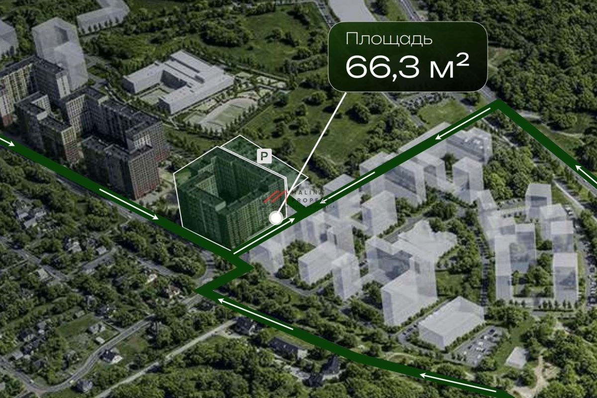 Продажа помещения с арендатором в ЖК "Цветочные поляны"