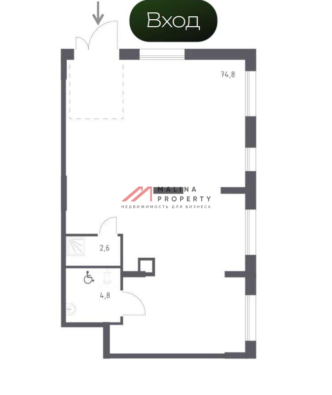 Продажа помещения с арендаторами в ЖК "Цветочные поляны"