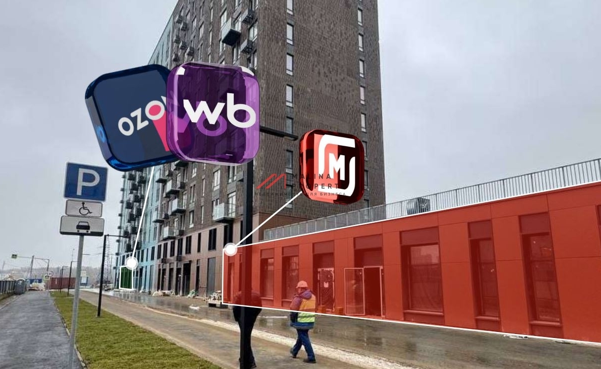 Продажа помещения с арендаторами в ЖК "Остафьево" 