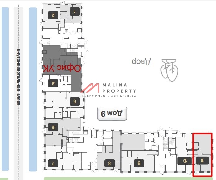 Продажа коммерческого помещения в ЖК Skolkovo One