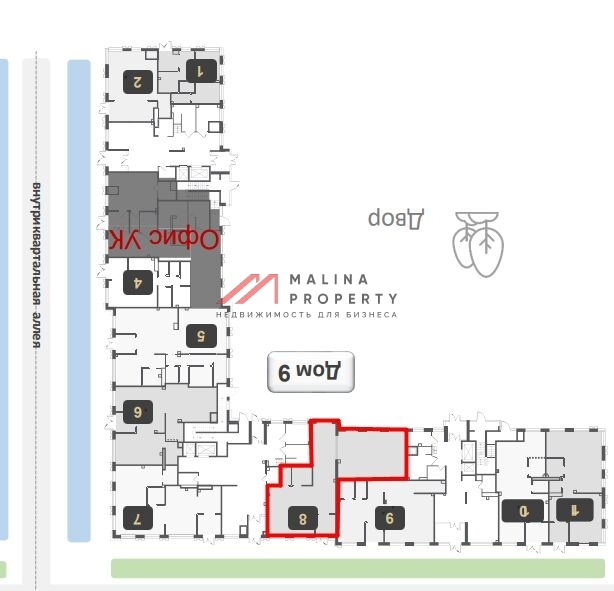 Продажа помещения в ЖК Skolkovo One. Ключи сразу.