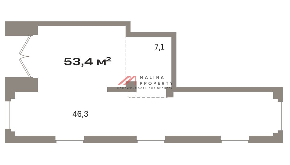 Продажа коммерческого помещения в "Первый квартал"