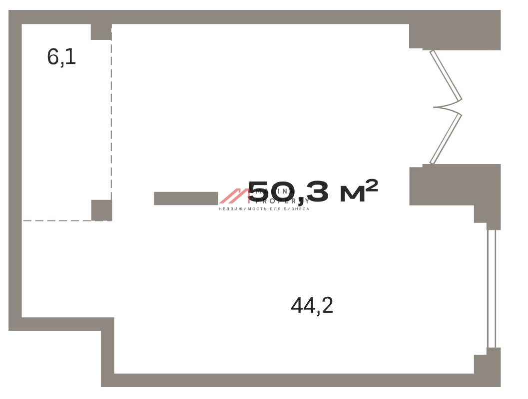 Продажа коммерческого помещения в "Первый квартал"