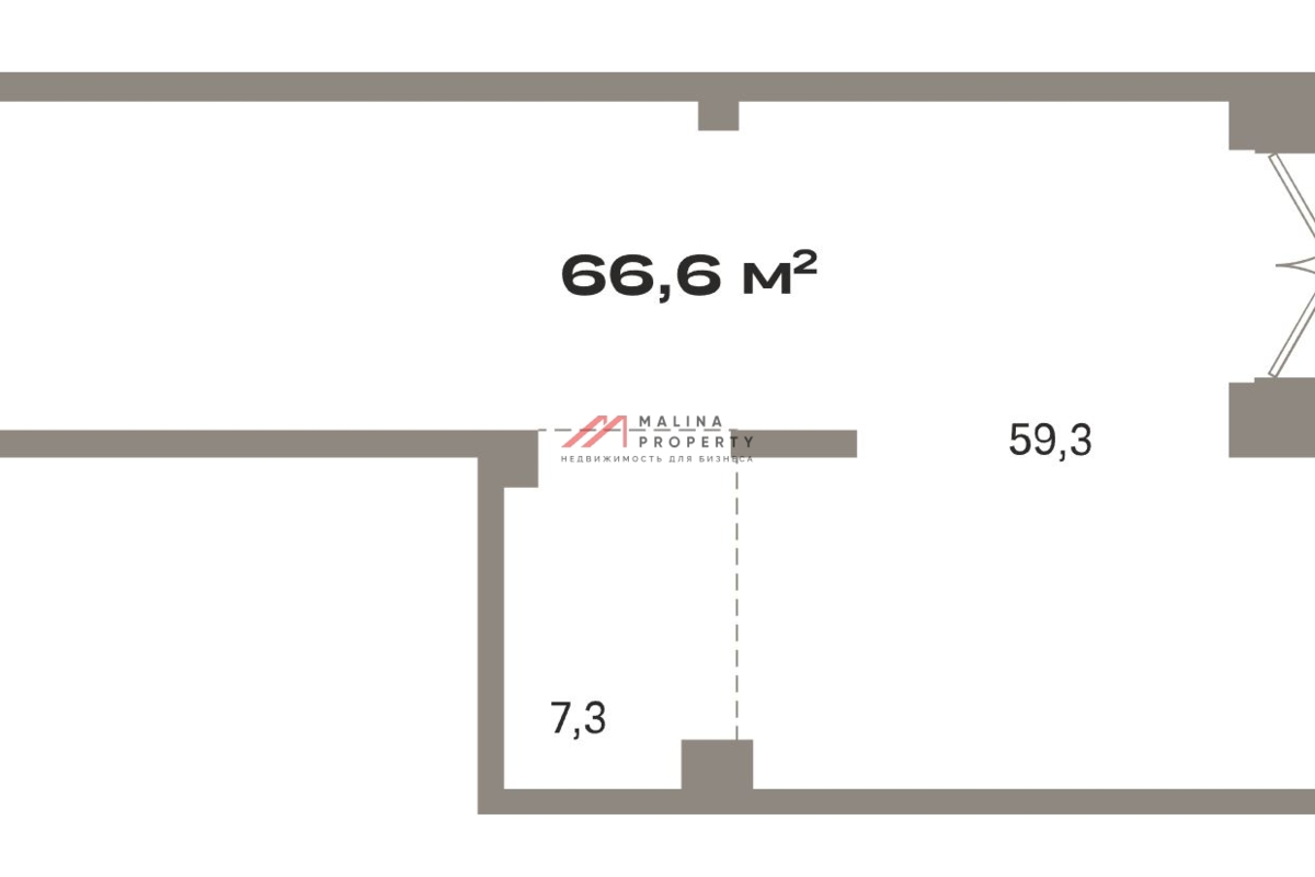 Продажа коммерческого помещения в "Первый квартал"
