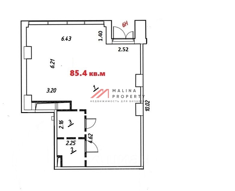 Аренда торгового помещения в ЖК "Роттердам" 