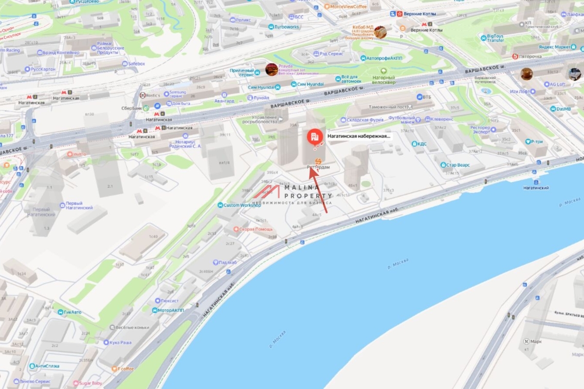 Аренда торгового помещения в ЖК "Роттердам" 