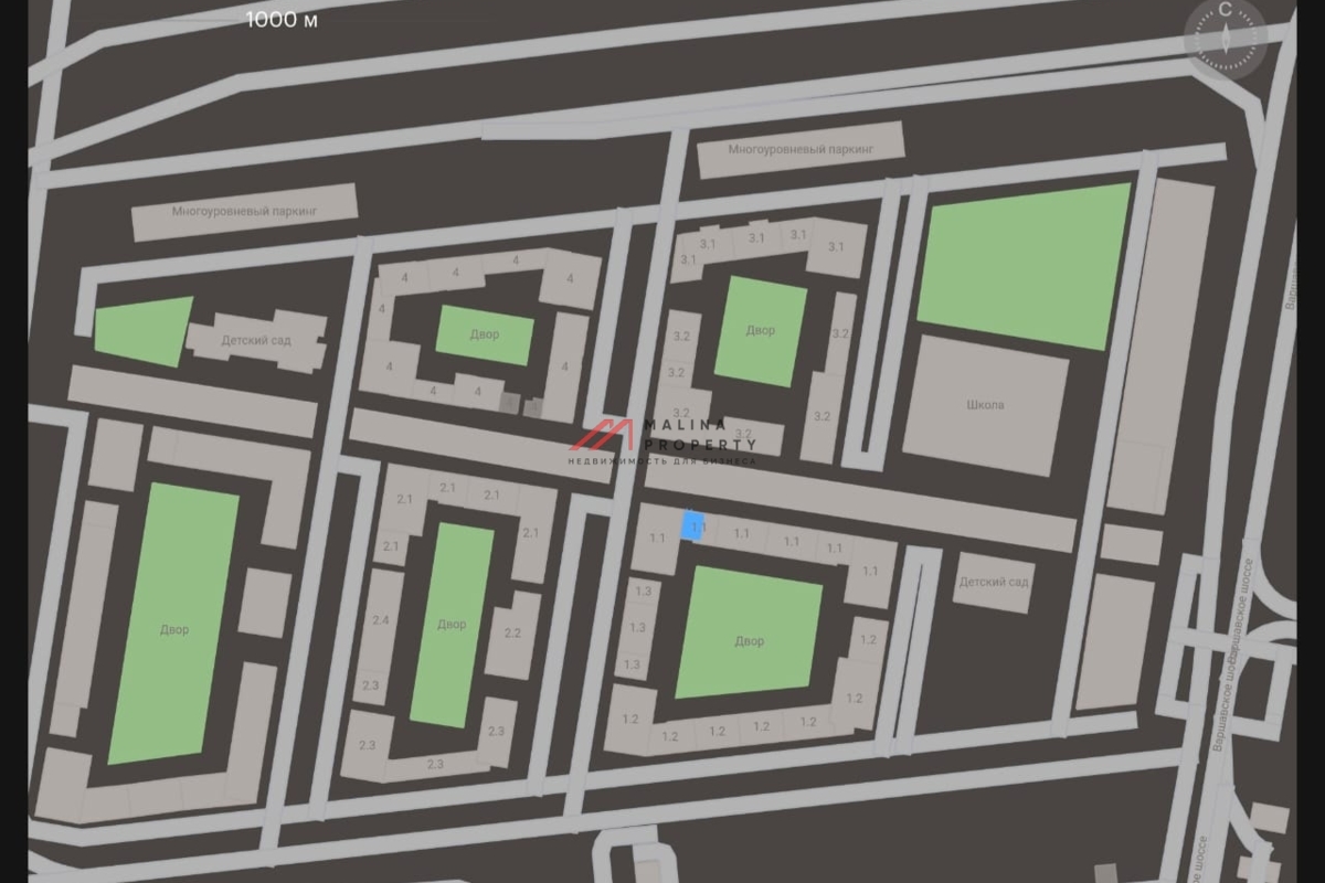 Аренда торгового помещения в ЖК "Никольские Луга"