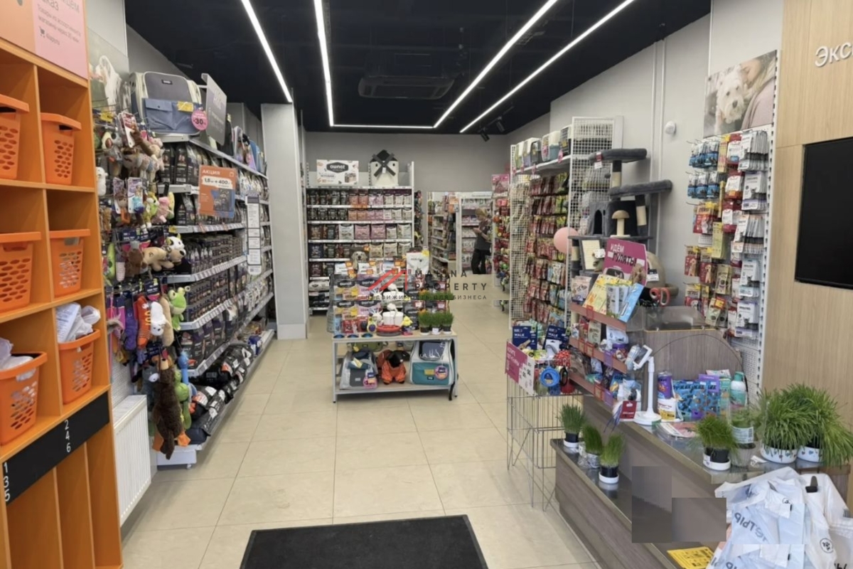 Продажа помещения с арендатором Четыре Лапы