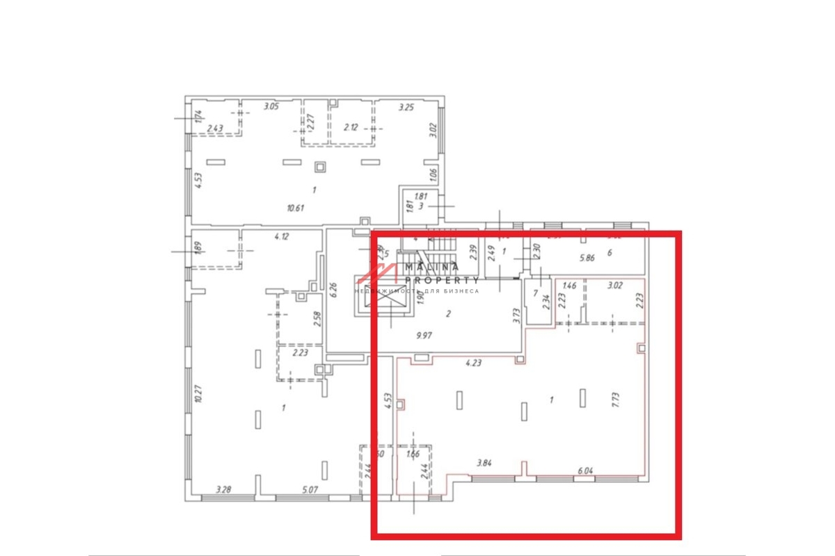 Аренда торгового помещения в ЖК «Бунинскиe кваpталы»