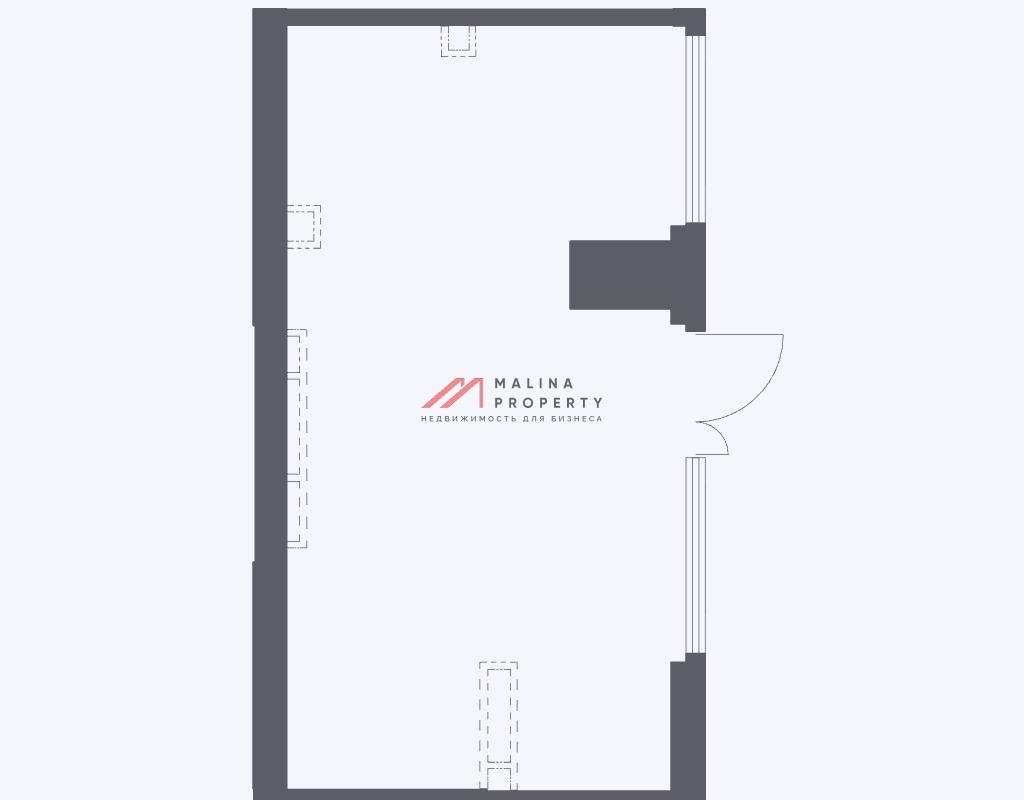 Аренда помещения на 1-й линии ЖК