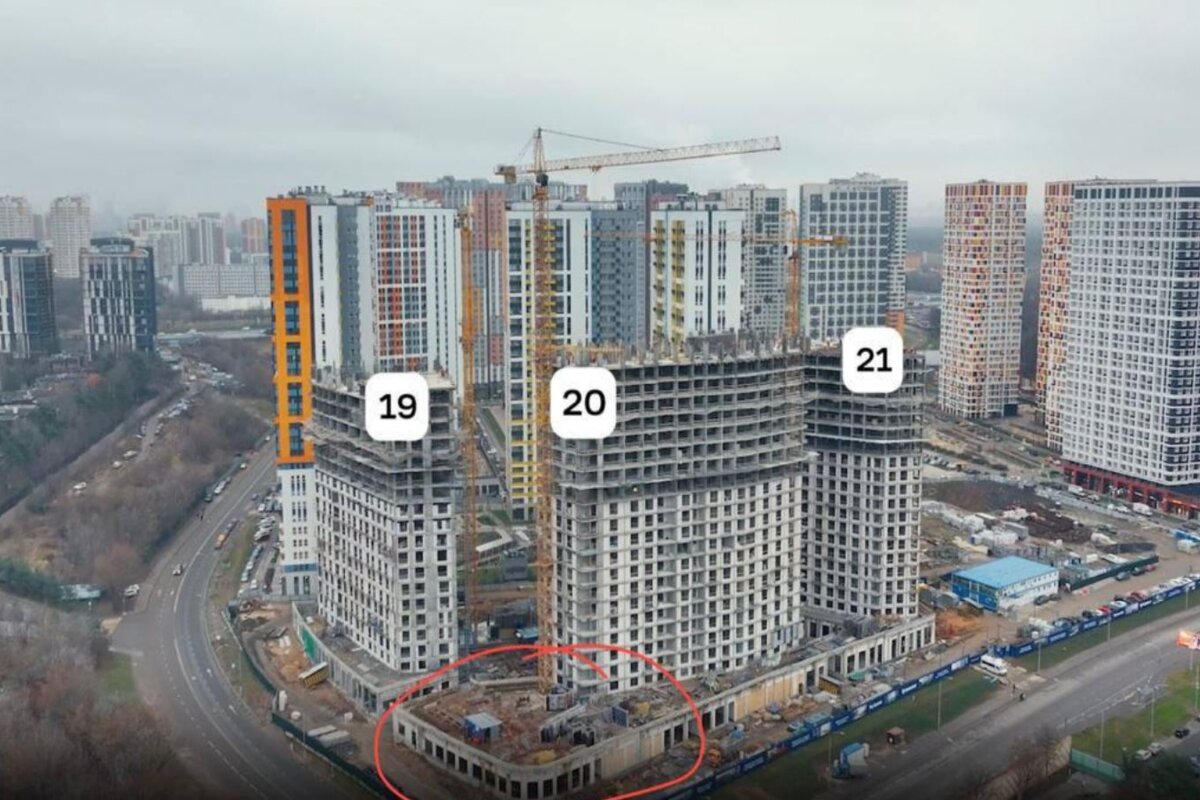 Продажа торгового помещения в ЖК «Скай Спутник»