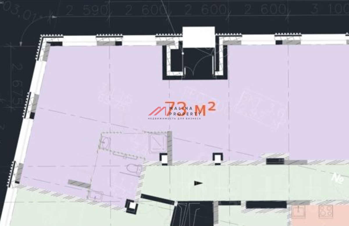 Аренда углового помещения в ЖК "Движение Говорово"