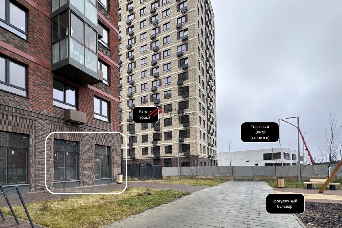 Продажа торгового помещения в ЖК "Алхимово"