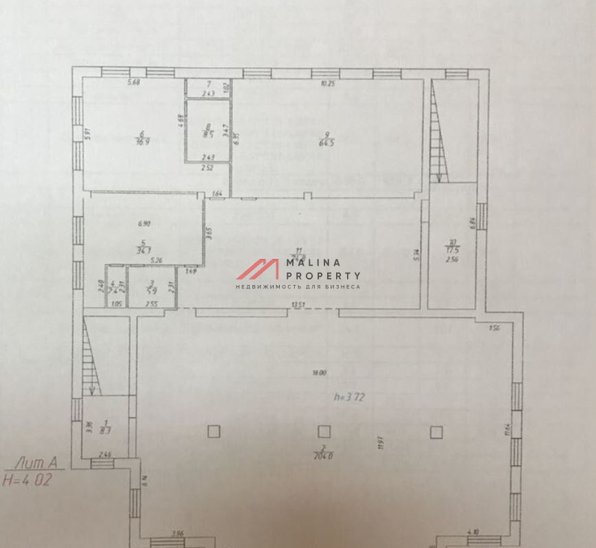 Продажа здания с арендаторами в г. Луховицы