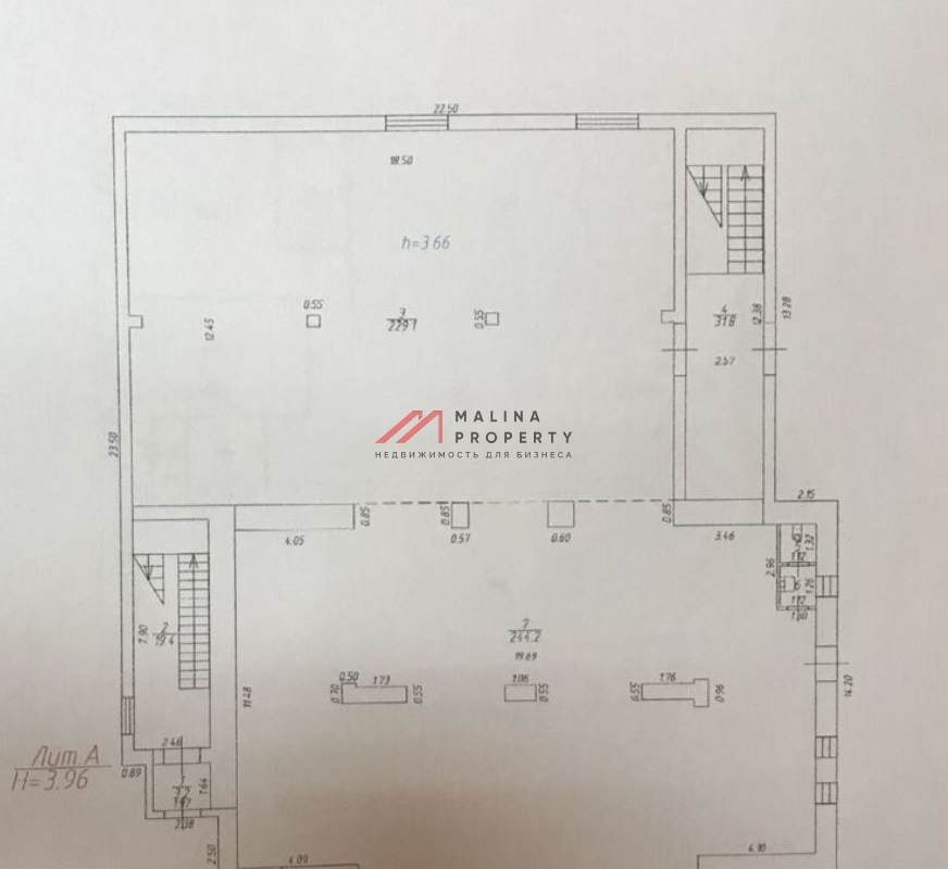 Продажа здания с арендаторами в г. Луховицы