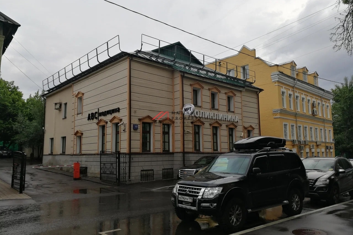 Продажа здания с арендатором клиника ABC в Хамовниках 