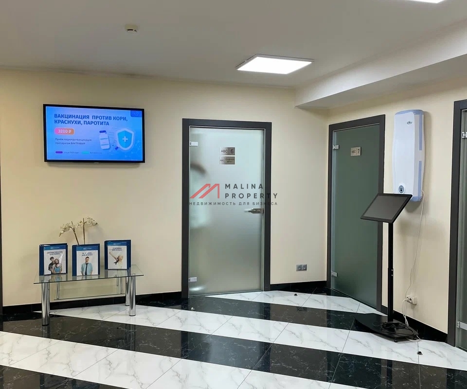 Продажа здания с арендатором клиника ABC в Хамовниках 