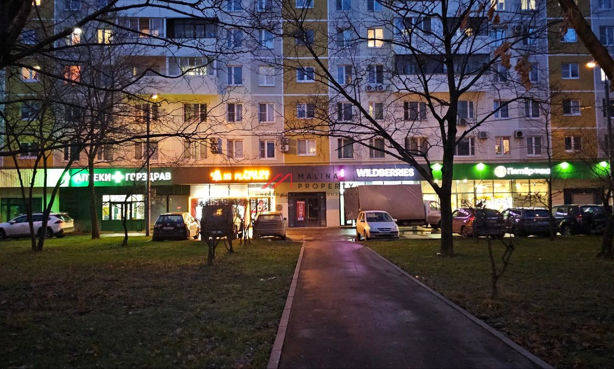 Аренда торгового помещения в плотном спальнике 