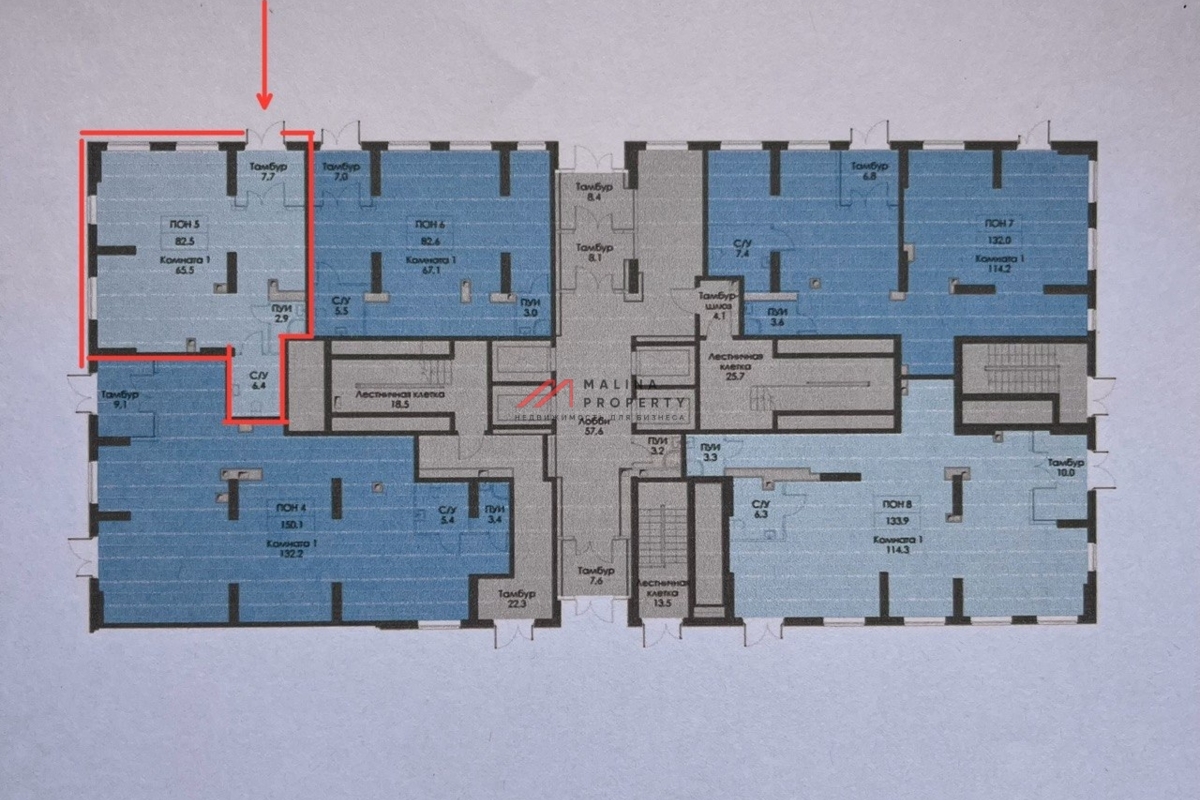 Аренда углового помещения в ЖК "Второй Нагатинский"