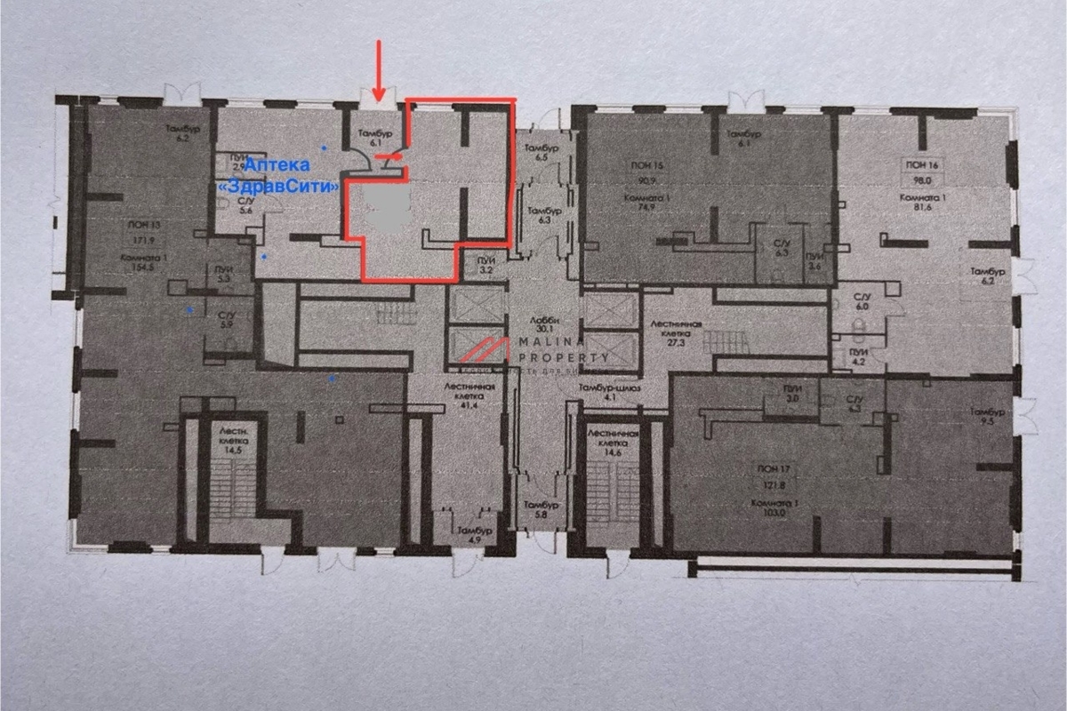 Аренда помещения в ЖК "Второй Нагатинский"