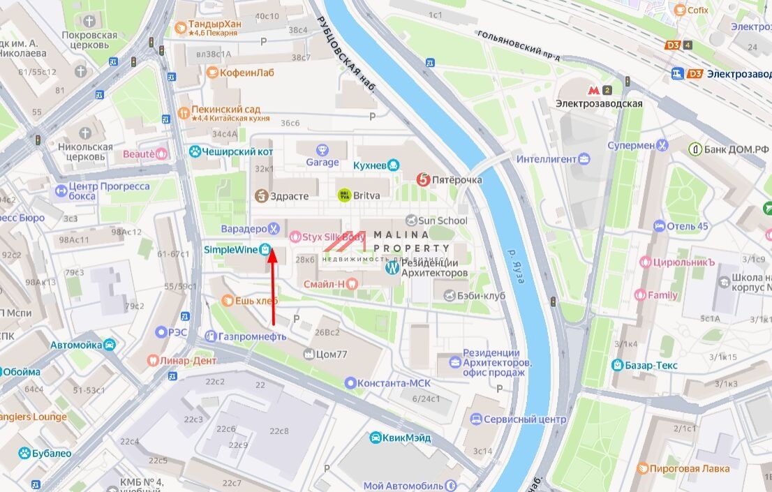 Продажа помещения в ЖК Резиденция Архитекторов