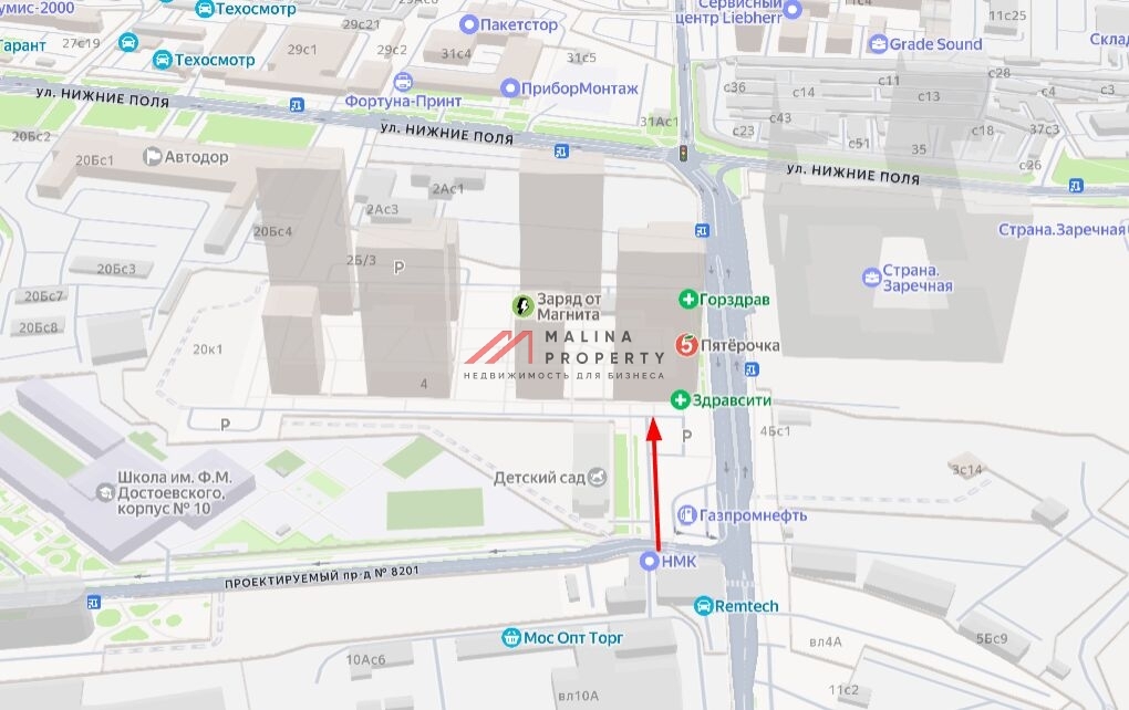 Аренда  помещения в ЖК "Люблинский парк"