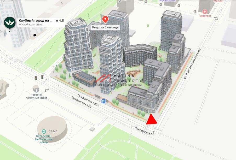 Аренда торгового помещения в ЖК Примавера 