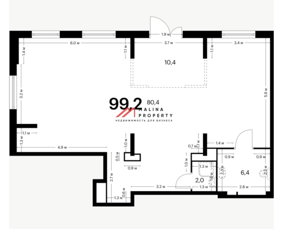 Аренда торгового помещения в жк Ильинские луга 