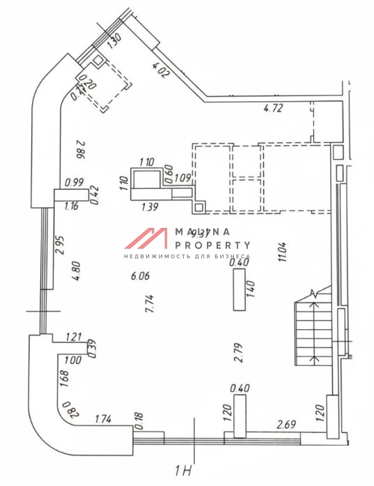 Аренда торгового помещения под общепит в ЖК "Символ"