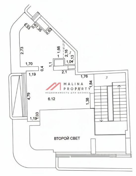 Аренда торгового помещения под общепит в ЖК "Символ"