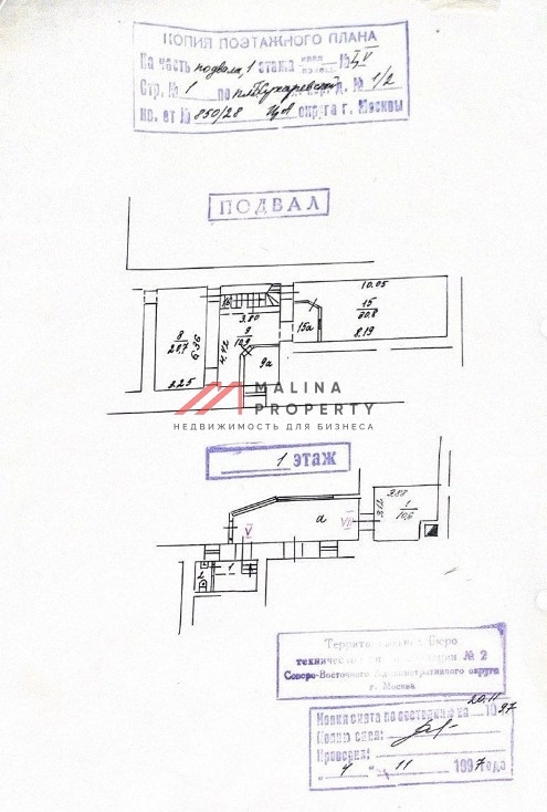 Продажа помещения с арендаторами на Большой Сухаревской