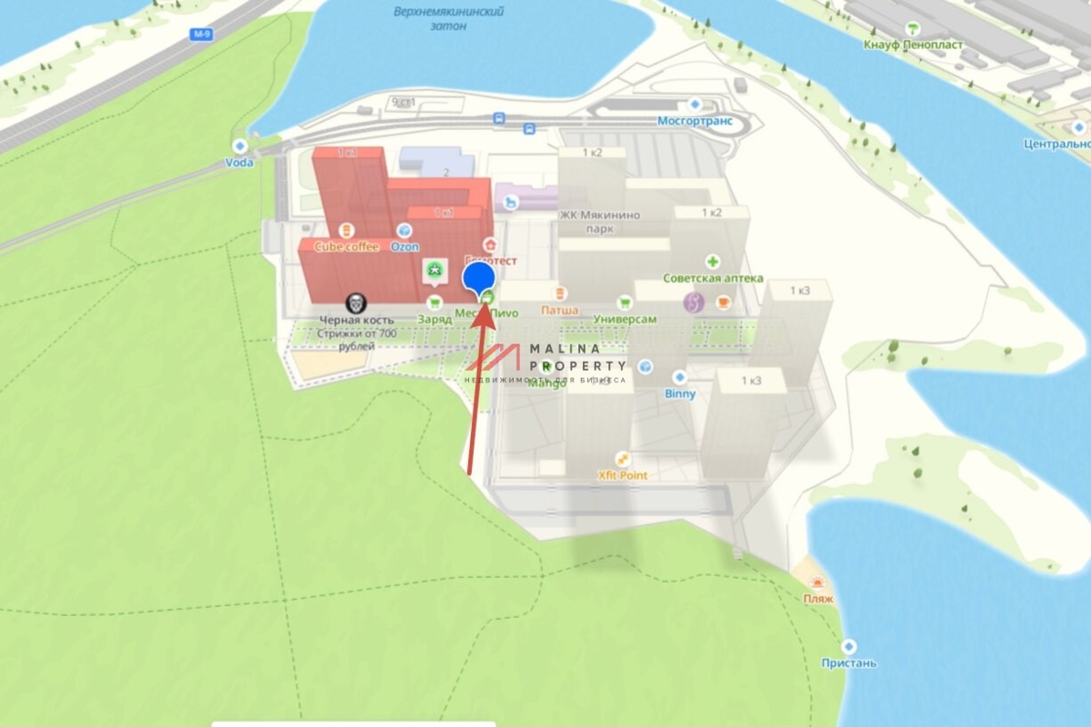 Продажа торгового помещения в ЖК "Мякинино парк"