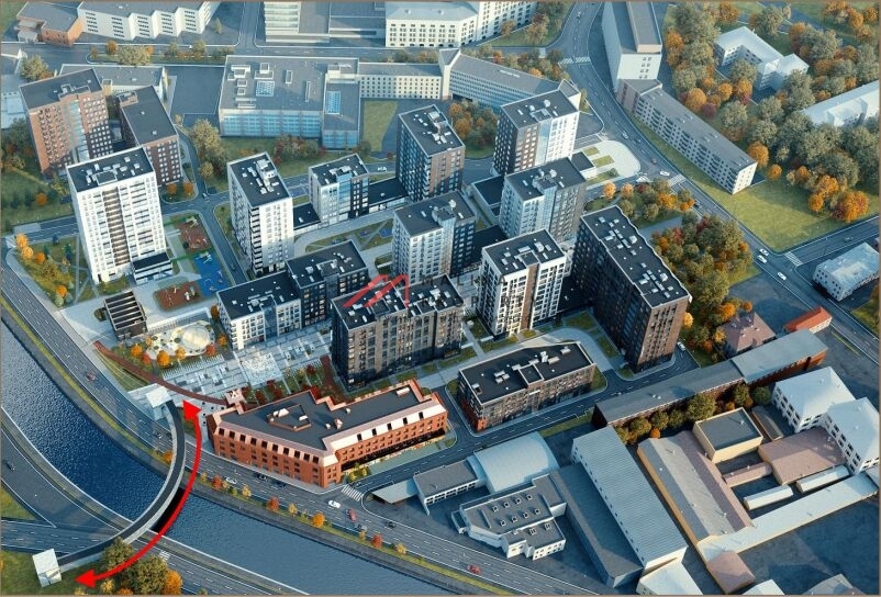 Продажа помещения в жилом комплексе Резиденция Архитекторов. Ключи сразу.